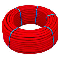 50ml multicouche gainé rouge 10bar-95°-Alu 0,2mm-Ø26x3.0