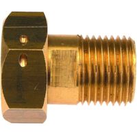 Raccord de robinetterie laiton compteur – Mâle 3/4 – Femelle écrou libre 3/4 – Norme A.C.S. NF EN 12164 – Pour installation sanitaire