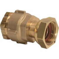 Huot – Raccord à compression 3/4'' femelle – Raccord PE Ø25 – Type écrou prisonnier – Fixation à serrage extérieur