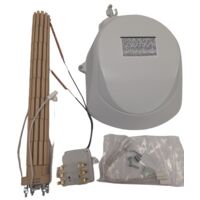 Atlantic – Kit de raccordement pour chauffe-eau électrique 400V – Compatible 200L VM mural et VS sur socle – Filetage plomberie