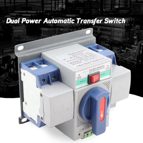 Formaat 220V 63A 2P Mini Dual Power Automatische Omschakelaar Formaat 220V 63A 2P Mini Dual Power Automatische Omschakelaar