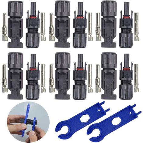Solar Kabelverbinder Set - Y-Stecker Für Photovoltaik-Anlagen, IP67 Wasserdicht