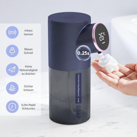 Produktbild von Automatischer Schaumseifenspender – Berührungslos, Vogel-Design, ABS – Für Küche & Bad – 4x AA-Batterien (nicht Inkl.)
