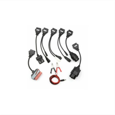 DS150E BT CDP TCS Diagnosegerät für PKW und LKW mit 8 OBD-2-Kabeln, Auto-Codeleser, unterstützt Automotorsystem, Autodiagnosewerkzeuge, Scanner für PKW und LKW