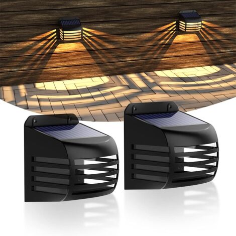 Solarleuchten Für Den Garten – 2er Set, IP65 Wasserdicht, Mit 3 Lichtmodi, 2200 MAh Akku