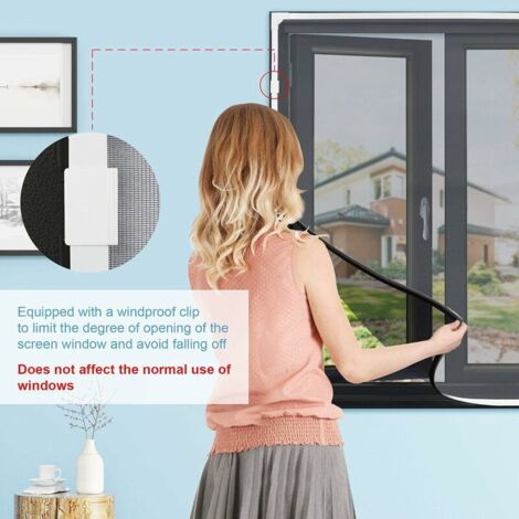 Fliegengitter 150x180 In Insektenschutzfenster - Foto 2