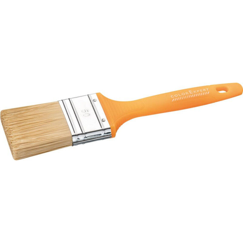 Pinceau soie naturelle 3 cm manche plastique