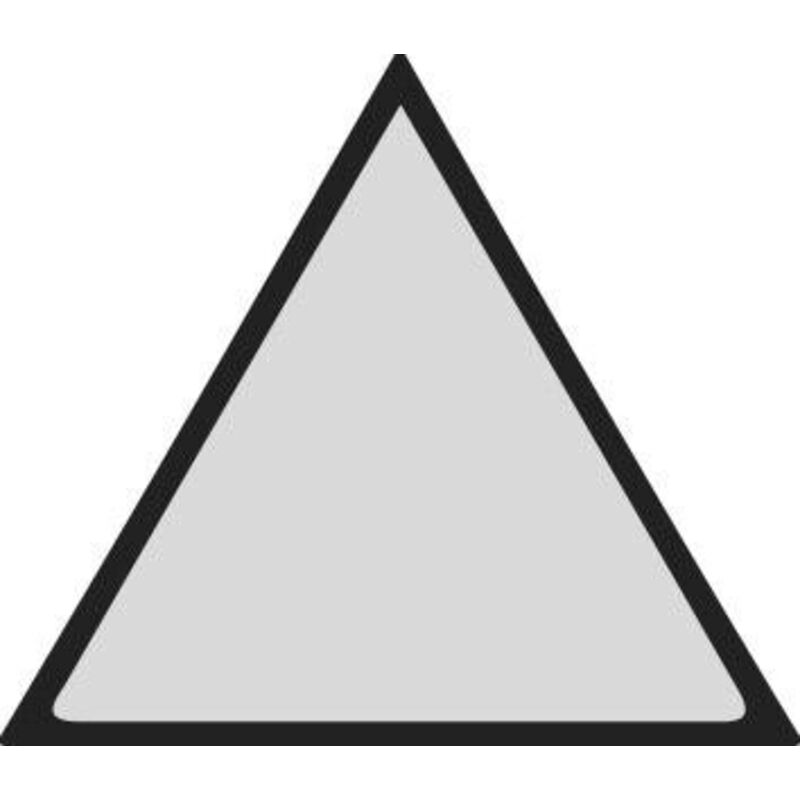 Pierre à Meuler Arkansas Triangulaire Fine - 9-10 Mm - Pour Rodage à L'huile Ou à L'eau - Neuf Avec étiquettes