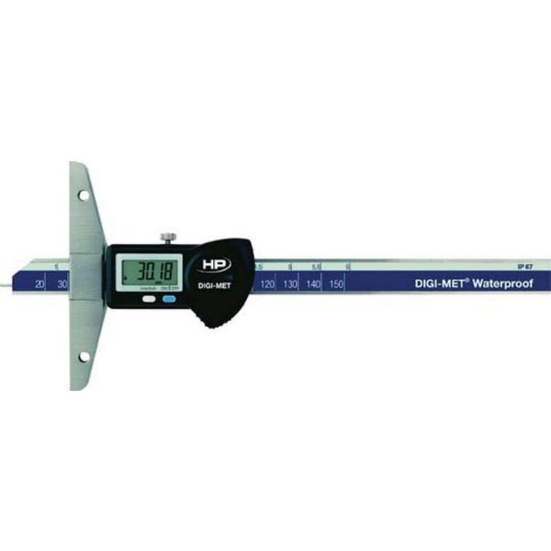 Jauge De Profondeur Numérique 0-85 Mm KKnoon Avec Pieds Magnétiques – Outil Précis Pour Travail Du Bois Et Mécanique