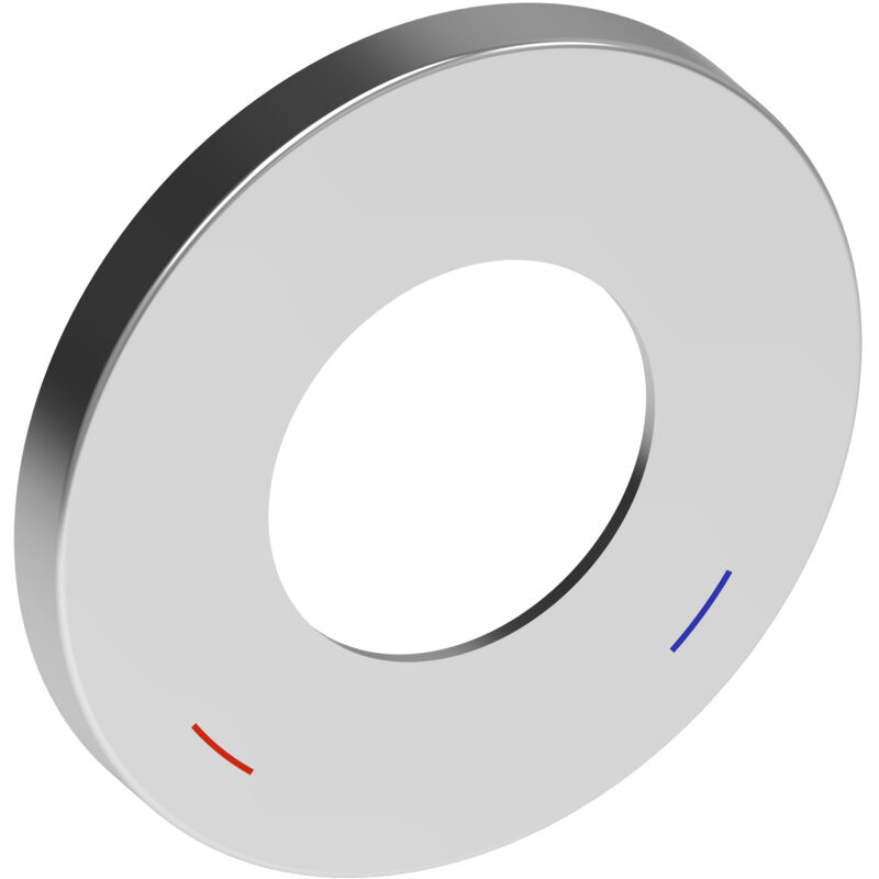 Rosace Murale - Bride Murale - Diamètre : 200 Mm - 20 Cm - Blanc - Tube Flexible En Aluminium - Thermoflex - Bride Métallique - Résistant à La Chaleur