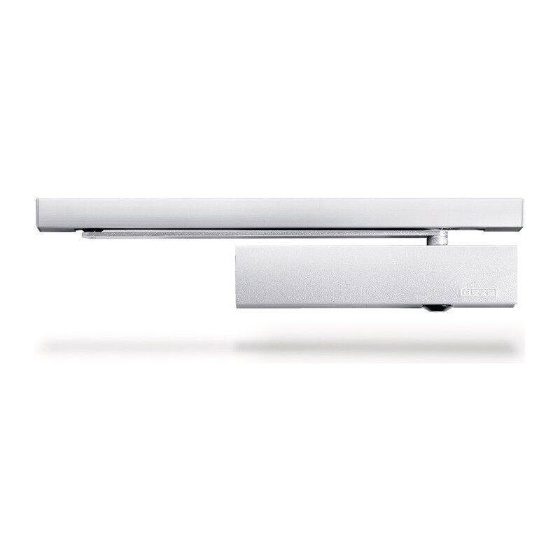 Ensemble ferme-porte TS 5000 R.Ecline blanc 9016 EN 3-5 GEZE