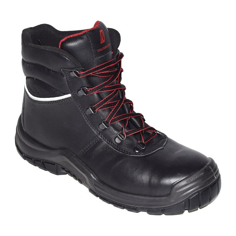 Bottes De Sécurité Ferko ZF-60055S/43 Cuir Noir S1P SRA Bout Et Semelle Acier Taille 43