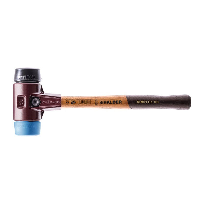 Wiha 26647 Marteau De Sécurité à Face Souple Très Dur/Très Dur 832-99 - 60 Mm