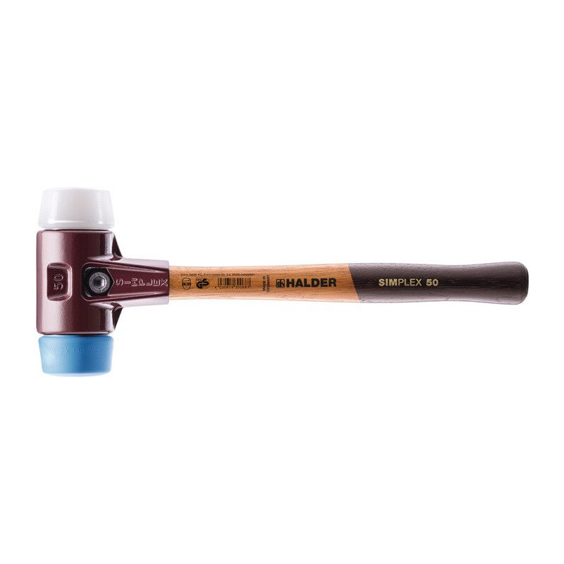Marteau de protection SIMPLEX - tête 30 à 80mm - caoutchouc/nylon