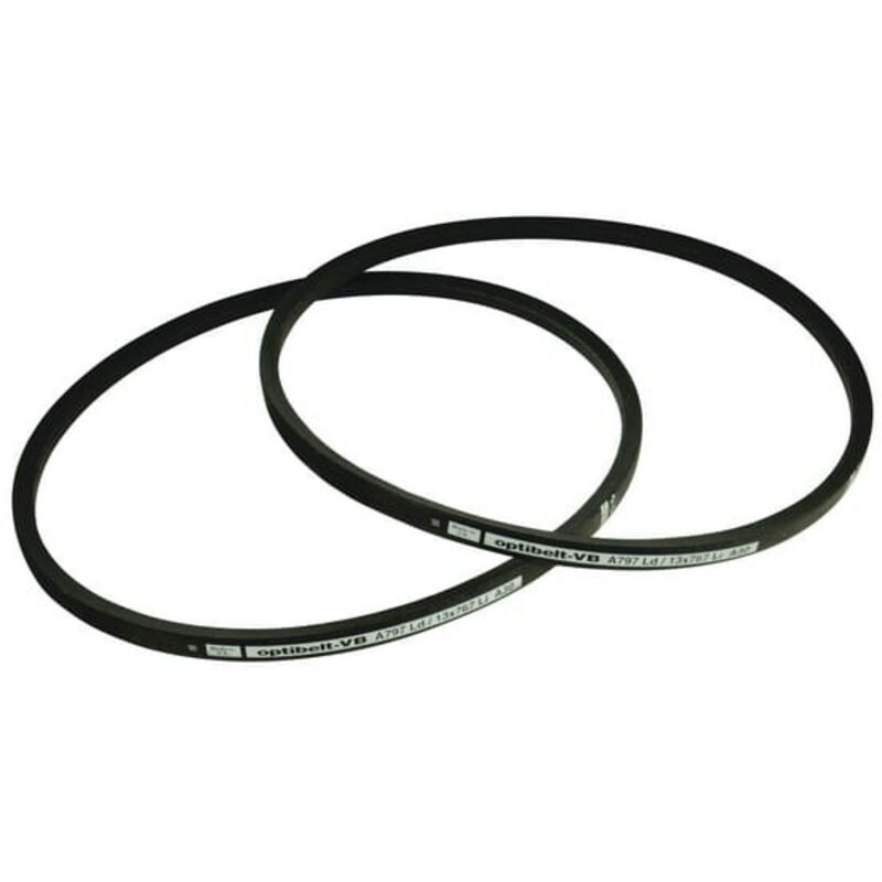 Courroie Trapézoïdale B-686 / B27 - 27" Circonférence Intérieure, 16 Mm Largeur, 11 Mm épaisseur - Caoutchouc Néoprène, Section B