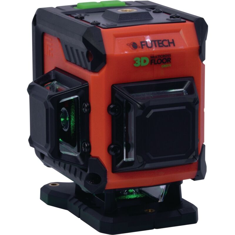 Niveau Laser Ligne Vert Futech, Auto-nivelant, 9 Pouces, Avec Batterie