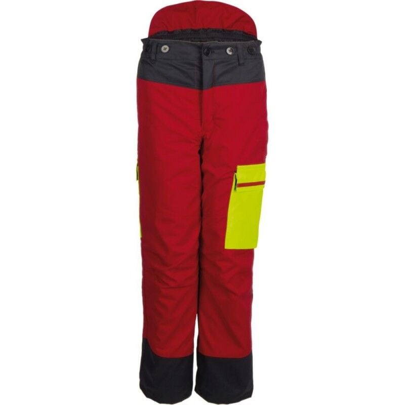 PSS Pantalon de protection anti-coupures X-treme Vectran rouge/noir, taille  EU 58/ FR 52