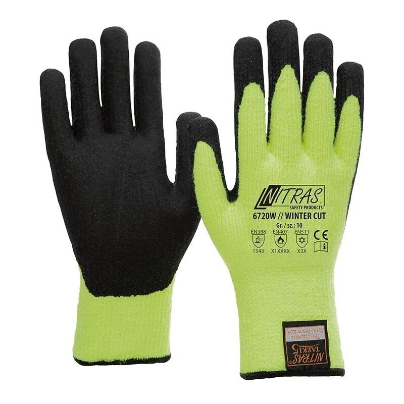 CCYKXA Gants en latex résistant aux produits chimiques gants de protection  longs en caoutchouc de sécurité