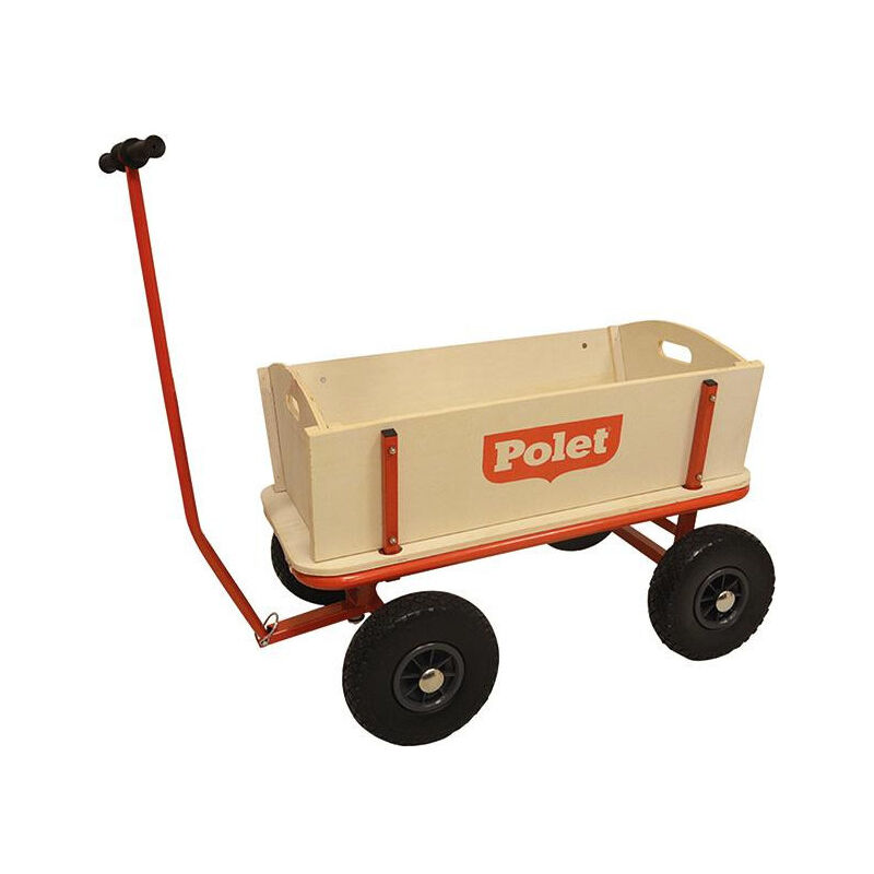 Chariot de jardin - avec porte-outils, 18 compartiments et 2 seaux - 40 kg