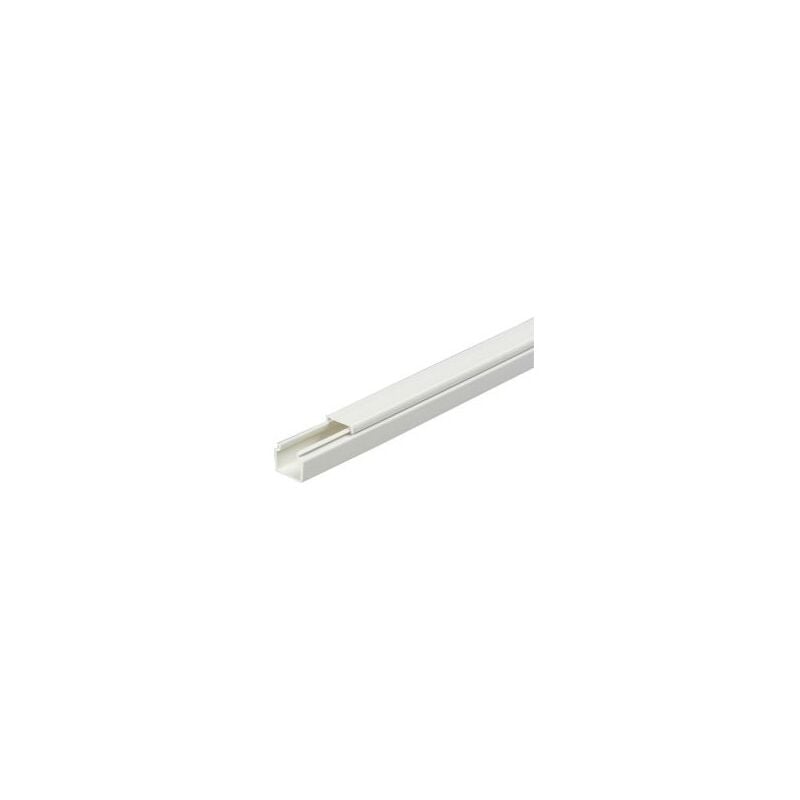 Mini-goulotte cable 15X15mm blanc