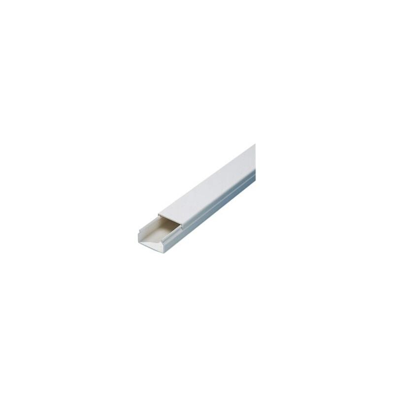 Goulotte cable 30x30 mm 2 m, blanc