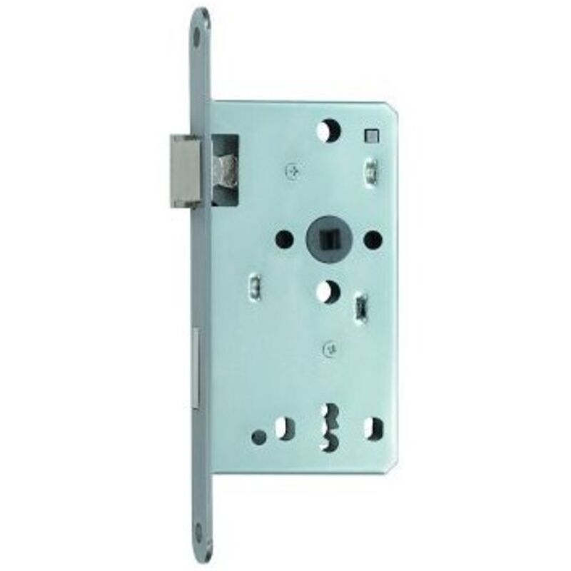 Plaque Avant Blindage Pour Serrure Mortaise Schlage - Finition Chrome Brossé