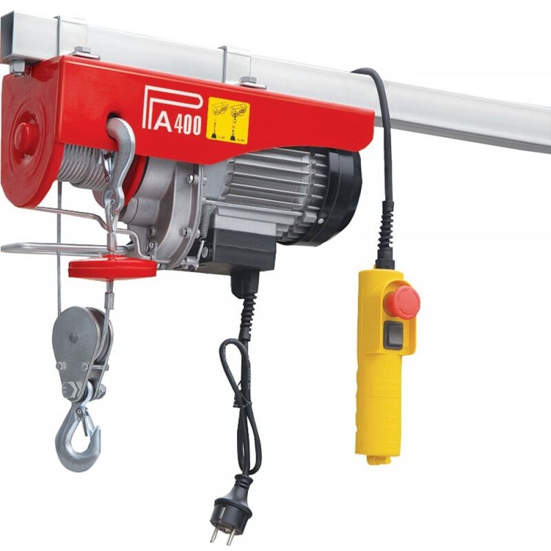 Treuil electrique 200 400 kg Cable 12 m