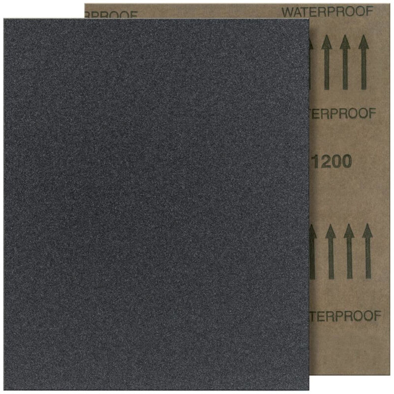 Lot 30 Feuilles Abrasives 93x230 Mm 6 Grains 60 à 400 Pour Ponceuse Orbitale - Bois Métal