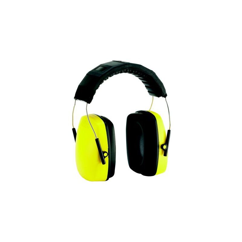 Protection Antibruit Kask SC2 Jaune SNR 26-30 DB - Casque Anti-Bruit Pour Environnements Bruyants