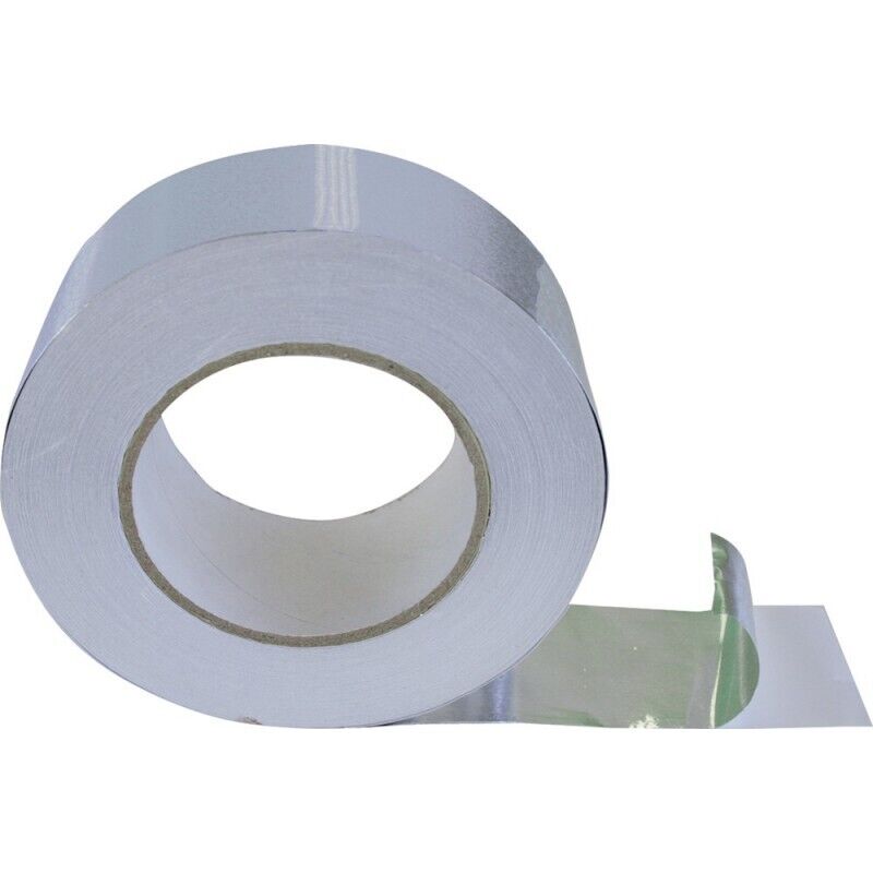 Ruban Adhésif Toilé GTSE - Duct Tape Blanc 75 Mm X 50 M - Résistant, Imperméable - Pour Réparer, Fixer, Étancher