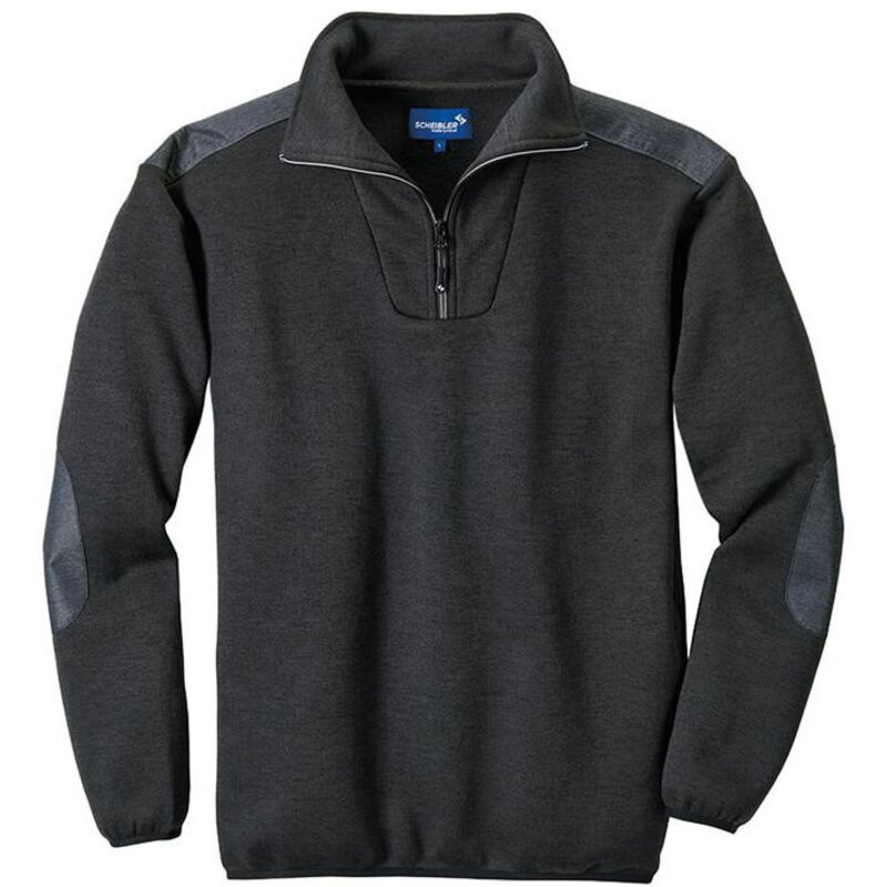 PJ PAUL JONES Cardigan Homme Zippé Col Montant Rayé - Pull Tricot Ajusté Chaud Automne Hiver