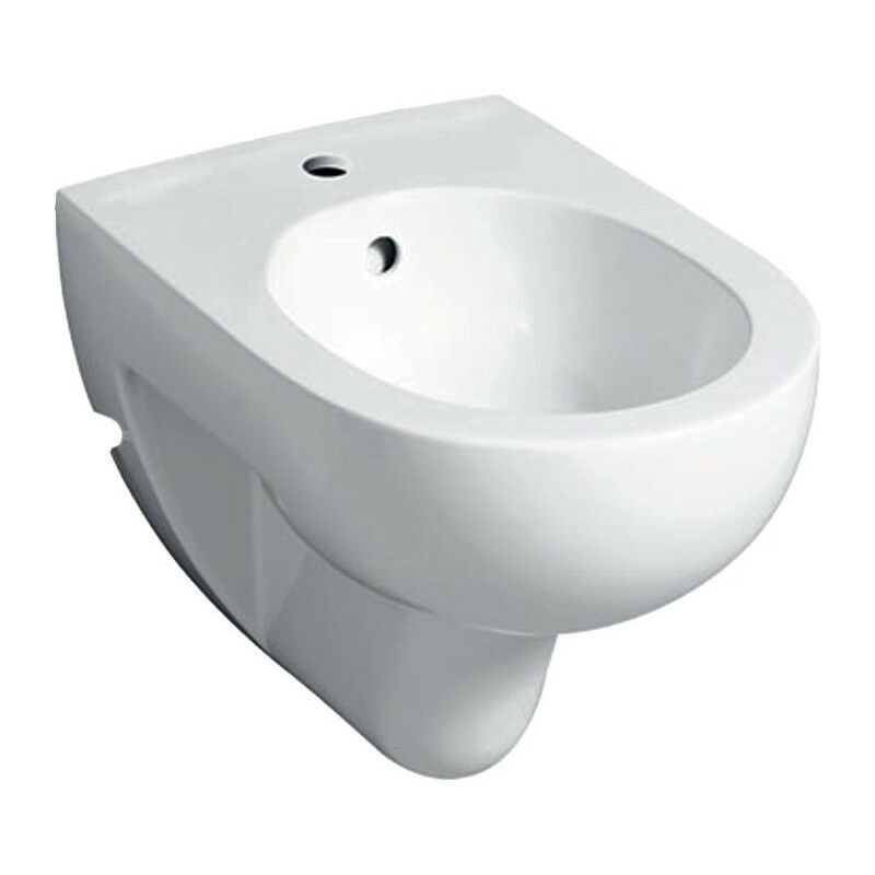 Bidet portable à fixer aux toilettes Blanc