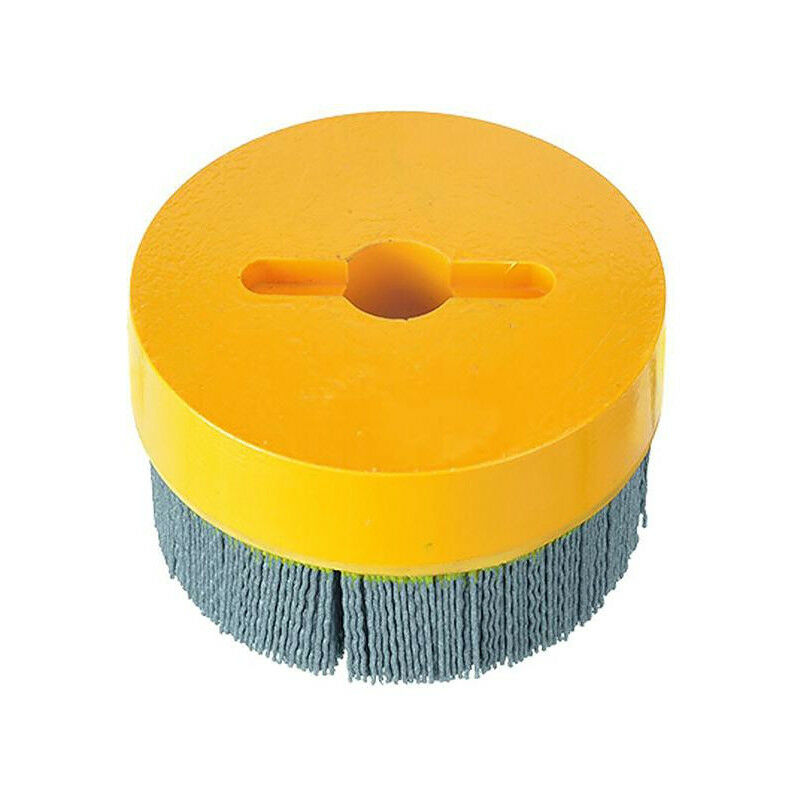 Brosse coupelle souple tige 6 mm Osborn Ø 75 mm Fil acier