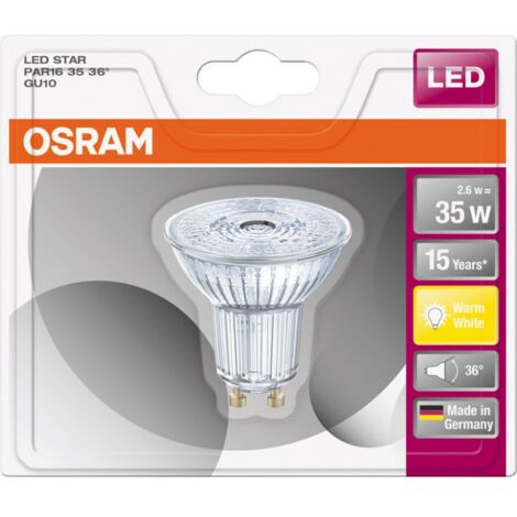 Réflecteur LED PAR16 35 2,6W/827 GU10