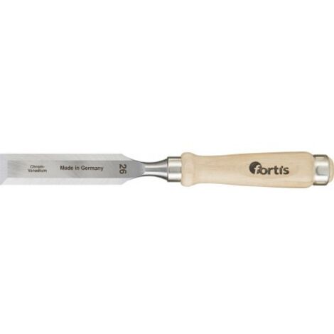 Ciseau bois avec manche bois 16mm FORTIS (1/2)