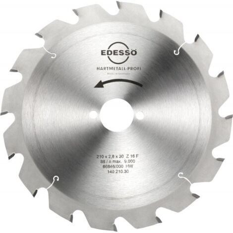 Lame carbure Profi 210x2,8x30mm Dent 16 F (1/5)