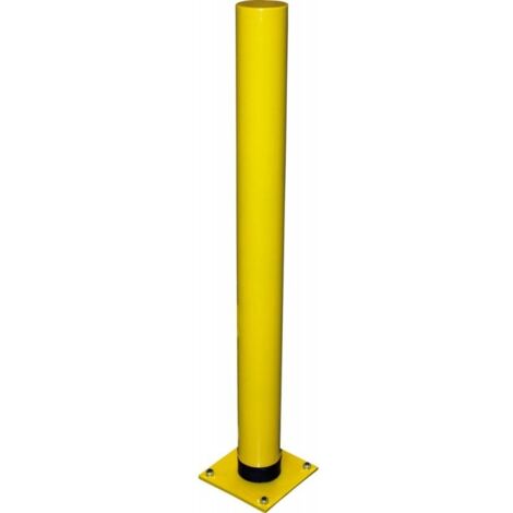 Poteau sécurité industrie jaune 1060mm (1/5)