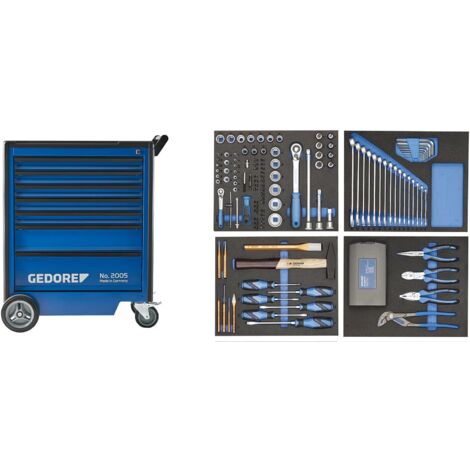 GEDORE 2980282 - Servante à outils avec assortiment , 2005-TS-147 (1/5)