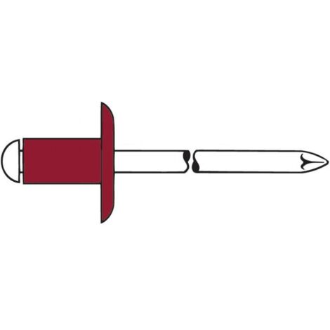 Rivet Nickel-cuivre/A2 4,8 x30mm GK Gesipa(Par 100) (1/2)