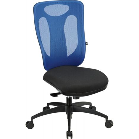 Chaise de bureau NetPro 100 bleu (1/5)