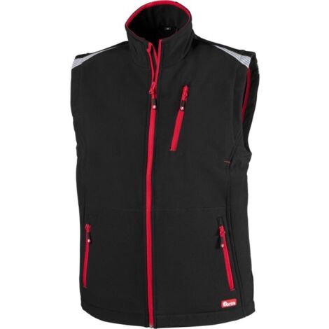 Gilet FORTIS 24, noir/rouge Taille 3XL (1/5)