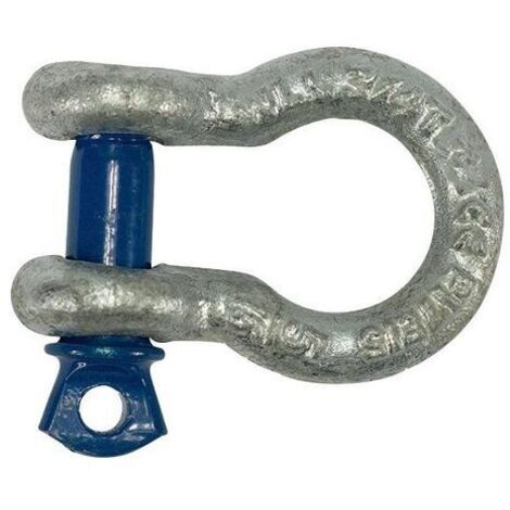 Manilles, bouclés, haute résistance .Acier 10,0mm-3/8' (Par 10) (1/5)