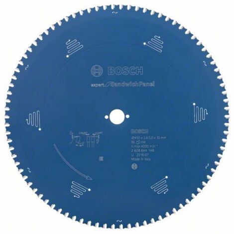 Lame de scie circulaire.Expert SP 450x3,4x30mm Z86 TF Bosch