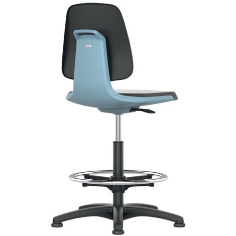Chaises Labsit 3 Blanc Inte Taille mousse,avec pieds (1/5)