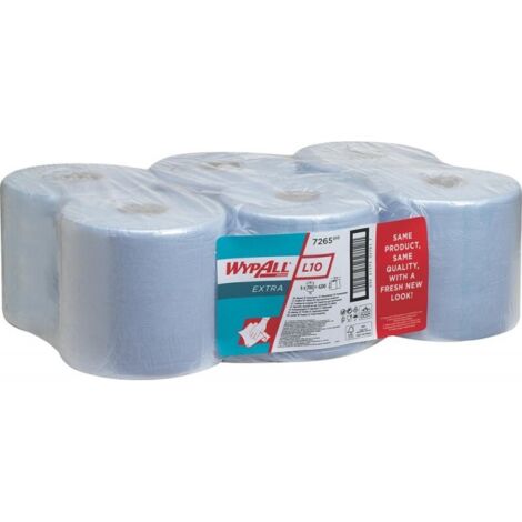 Lingettes WYPALL bleu (Par 6) (1/3)