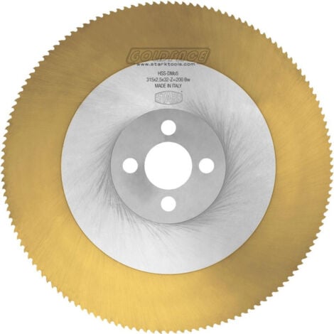 Lame de scie circulaire à métaux HSS 300x2.5x32 Z240 TiN STARK