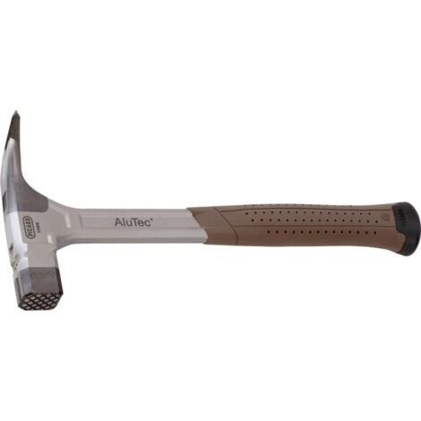 Picard – Marteau de chantier AluTec 450g – En aluminium et acier forgé – Porte-clou magnétique – Poignée bi-composant anti-vibrations (1/5)