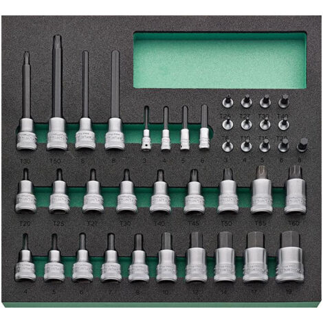 Werkzeugmodul 2/3 Schraubendreher-Einsätze TCS 11 821/40 Stahlwille (1/3)