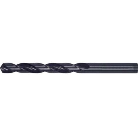 Foret hélicoïdal avec queue cylindrique courte, en acier à coupe rapide, Type N, DIN 338, profil rectifié, Ø h8 : 1,10 mm, Long. totale 36 mm (Par 10) (1/5)