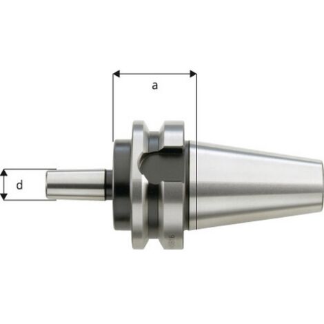 Arbre de montage, mandrins de perceuse, DIN JISB (MAT-BT), forme A, d : B16, MAS-BT 40, a 40 mm (1/3)